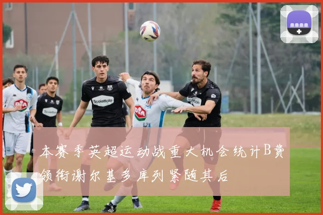 本赛季英超运动战重大机会统计B费领衔谢尔基多库列紧随其后